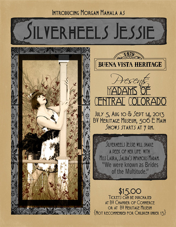 Poster for Madams Production - Buena Vista Heritage